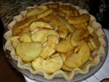 Filled Apple Pie